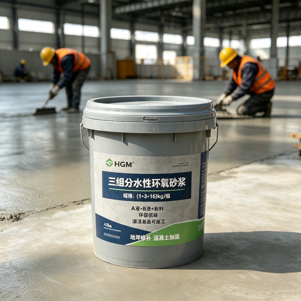 抚松三组份水性环氧砂浆